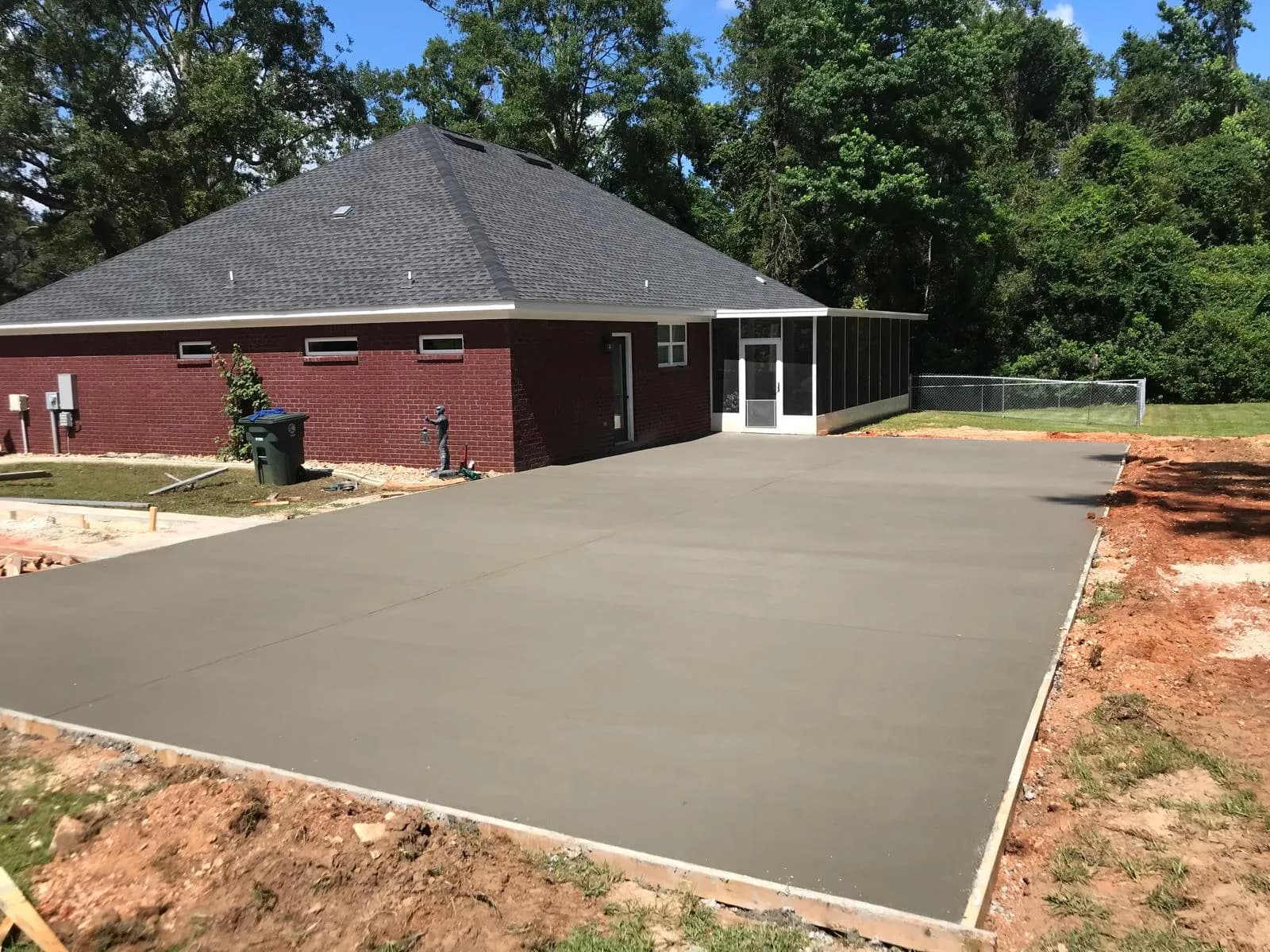 Backyard Patio - Fairhope