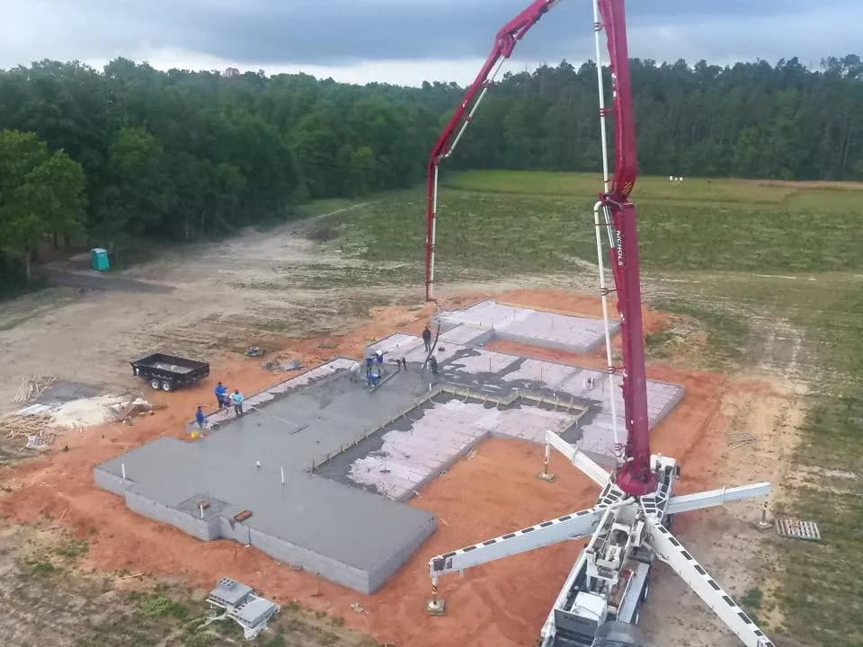 Tigers Concrete team and equipment