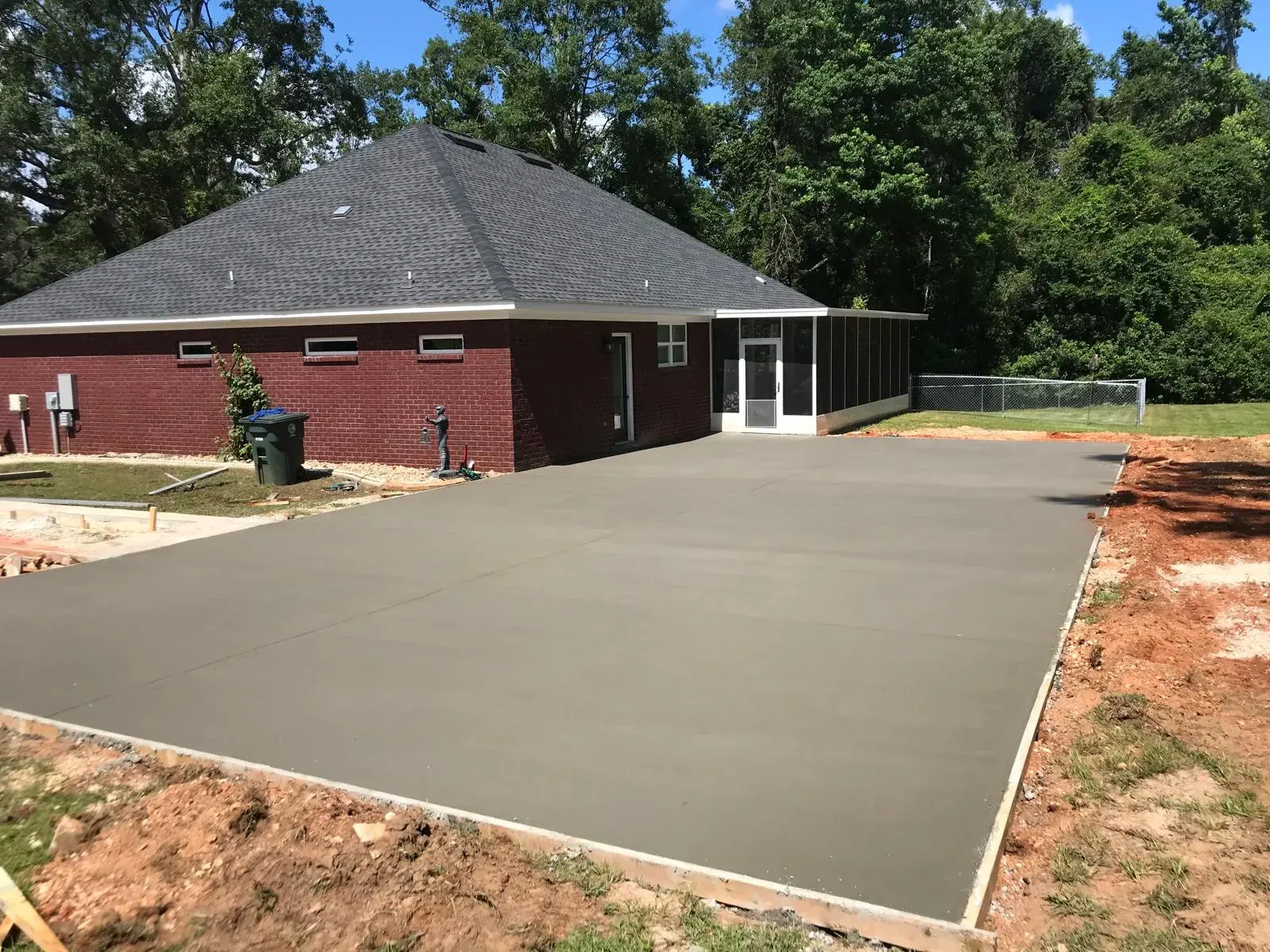Backyard Patio - Fairhope